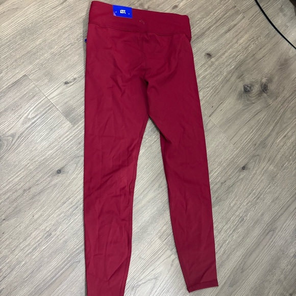 JoyLab Women's High-Rise Red 7/8 Leggings Size Small Moisture Wicking NWT - Picture 4 of 9